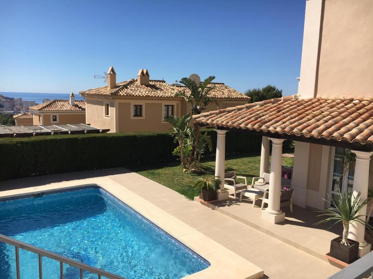 Villa Sierra Cortina Vistas Al Mar Alicante Bagian luar foto
