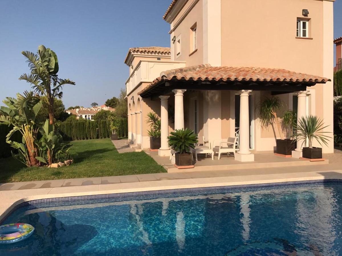 Villa Sierra Cortina Vistas Al Mar Alicante Bagian luar foto